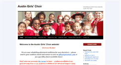 Desktop Screenshot of girlschoir.com